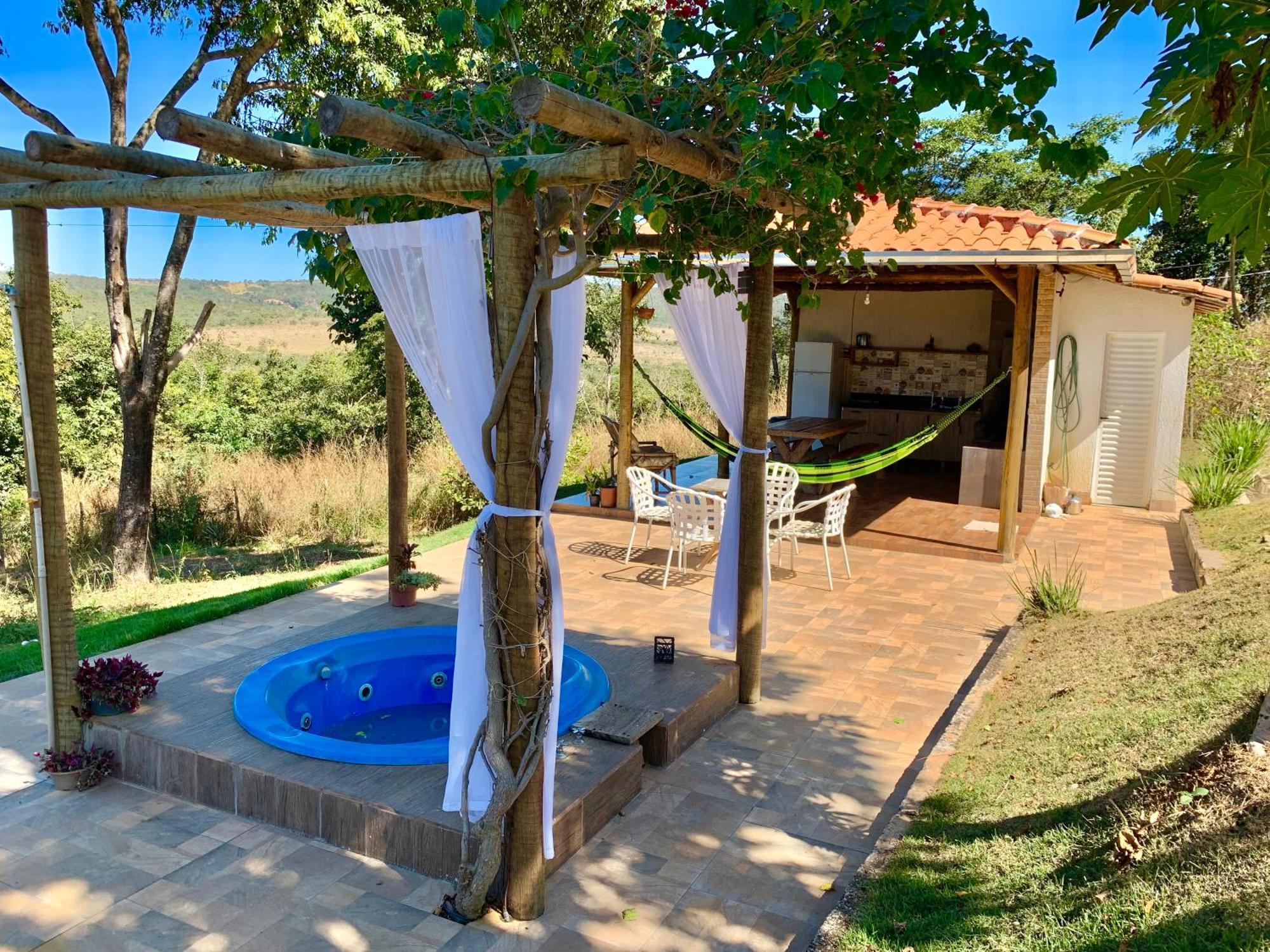 Chale Com Jacuzzi Vista Do Lago Alexania Ngoại thất bức ảnh